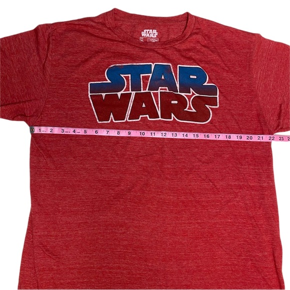 Star Wars Heather Red graphic Fifth Sun t-shirt crew neck short sleeve XL - Picture 4 of 6